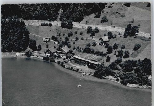 6442 Gersau - Luftaufnahme, Jugendferienheim Rotschou