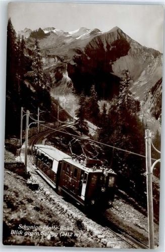Schynige-Platte-Bahn - Blick gegen Sulegg