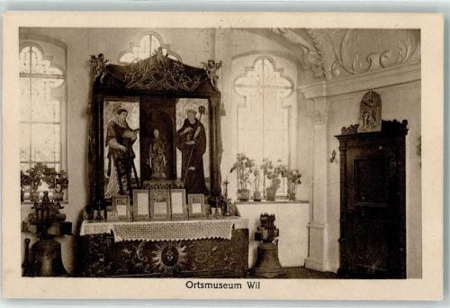 9500 Wil SG - Hochaltar im Ortsmuseum