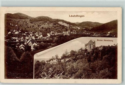 4448 Läufelfingen 1914 - Ruine Homburg AK