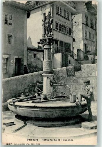 1700 Fribourg Freiburg - Fontaine de la Prudence
