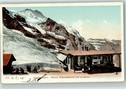 Jungfraubahn 1905 - Station Eigergletscher