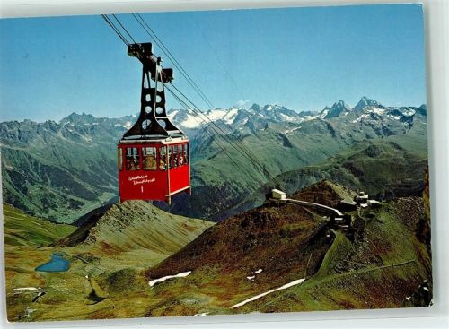 Parsenn - Weissfluhgipfelbahn Silvretta Gruppe Pit Linard