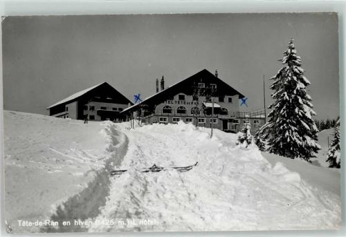 2052 La Vue-des-Alpes - Hotel Tete-de-Ran hiver