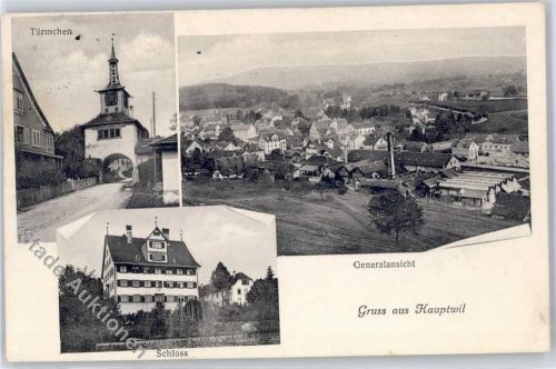 9213 Hauptwil - Schloß, Türmchen