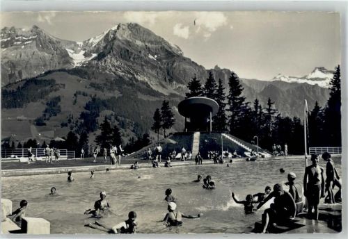 3715 Adelboden BE - Schwimmbad Grosslonner Steghorn