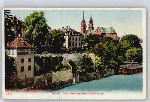 4000 Basel Bâle - Deutschrittergarten, Münster AKU2