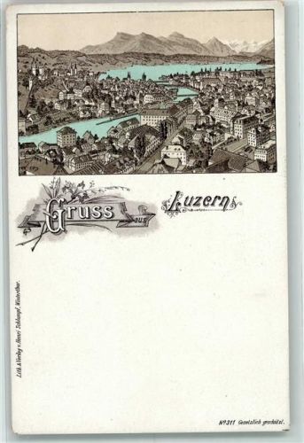 Luzern Lucerne Schlumpf
