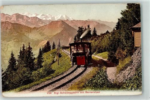 Rigibahn Gebrauchsspuren Berneralpen