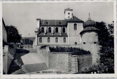 2800 Delémont Delsberg - l Eglise