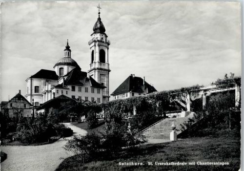 4500 Solothurn Soleure Gebrauchsspuren Kirche, Chantieranlagen