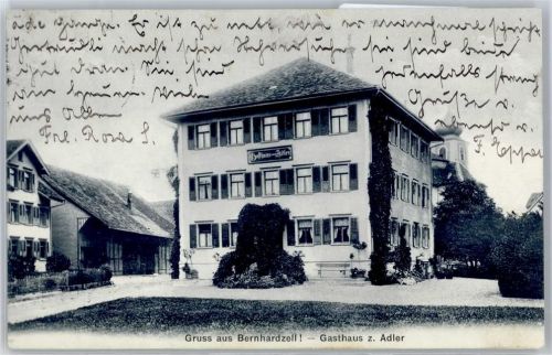 9304 Bernhardzell - 1911, Gasthaus zum Adler