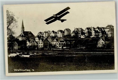 8304 Wallisellen - Doppeldecker Flugzeug