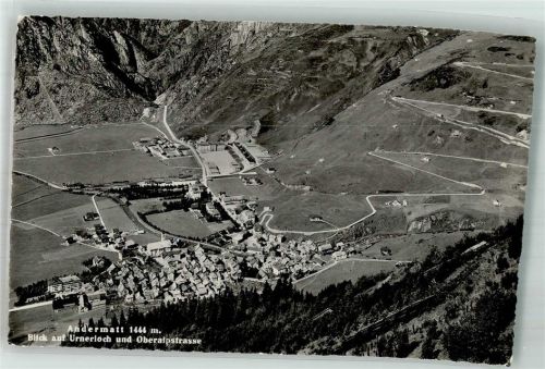 6490 Andermatt 1940 Foto AK