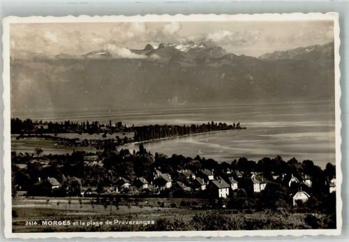 1110 Morges 1942 Foto AK