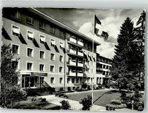 8374 Dussnang 1957 Foto AK Hotel Kneipp-Kurhaus