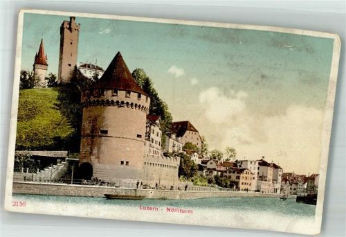 6000 Luzern Lucerne Foto AK Nölliturm