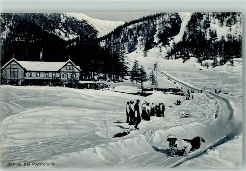 7504 Pontresina 1907 - Belvoir Winter Schlitten