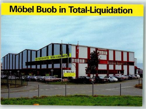 9000 St. Gallen S. Gallo - Möbel Buob Werbung Liquidation Autos