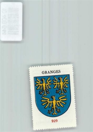 1614 Granges Veveyse - Vignette Wappen Kaffee Hag ca 1920-1940 Adler