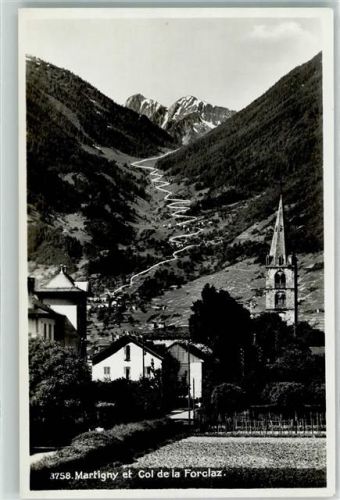 1920 Martigny - Col de la Forclaz