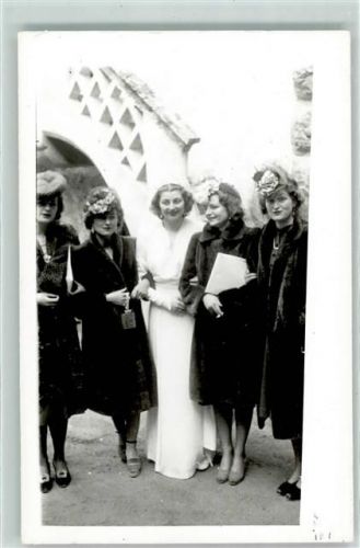 Privatfoto AK Frauen Mode Rauchen