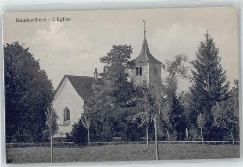 2043 Boudevilliers Malvilliers - Kirche