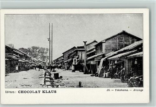 Völkerkunde Nr. 25 - Yokohama - Arsynge - Volkstypen Klaus Schokolade
