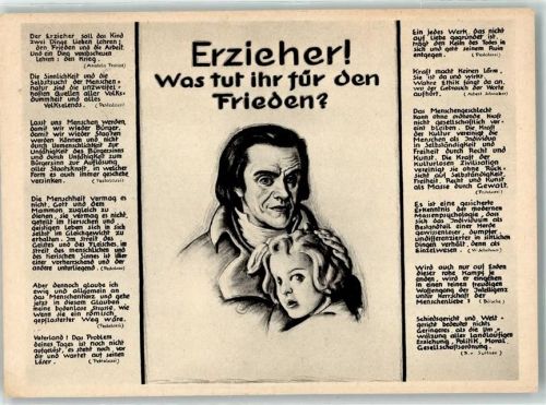Gebrauchsspuren Pestalozzi Wanderausstellung I.F.F.F. Künstler H.Scherrer Serie Nr. 10