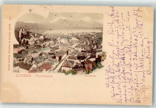 6000 Luzern Lucerne 1898