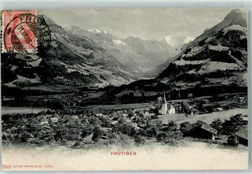 3714 Frutigen 1908 Gebrauchsspuren