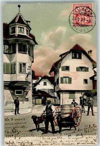 6000 Luzern Lucerne 1905 - Hundekarren