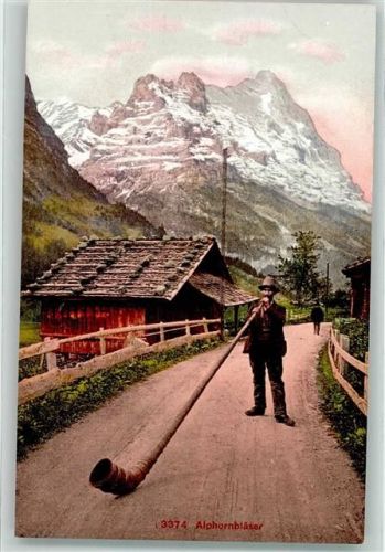 Blasinstrument Alphorn