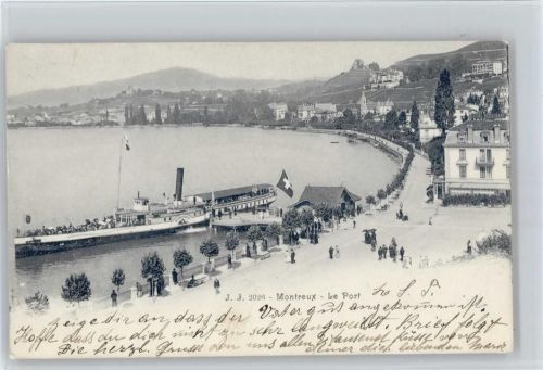 1820 Montreux - le Port Waadt