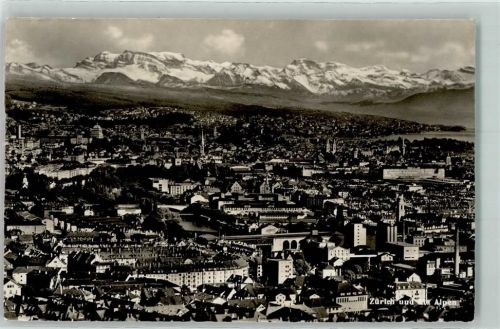 8000 Zürich - Fliegeraufnahme