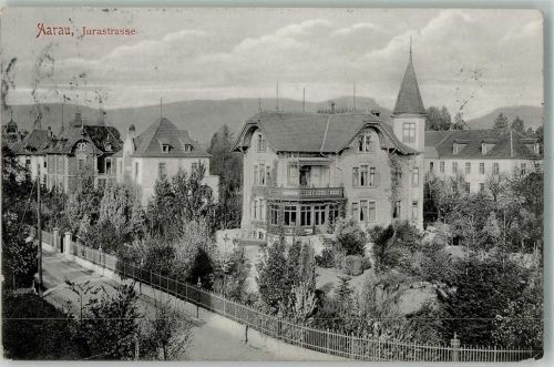 5000 Aarau 1908 Foto AK Jurastrasse