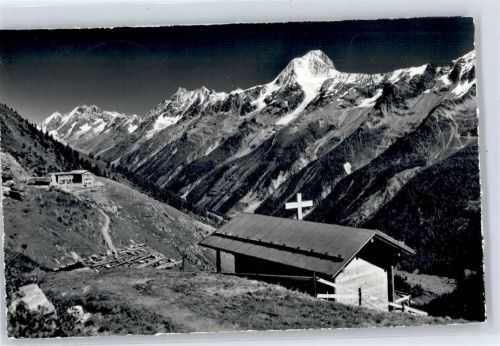 3917 Kippel - Kummenalp, Lötschental, Breithorn, Bietschhorn, Breitlauihorn