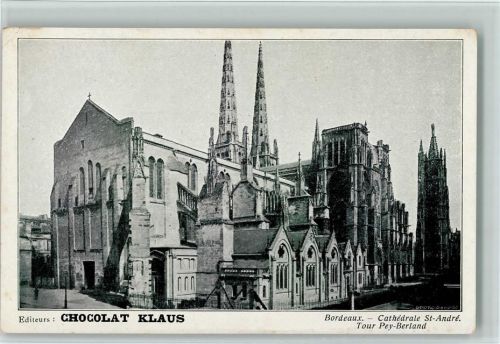 Bordeaux Cathedrale St. Andre , kl. Eckknick Klaus Schokolade