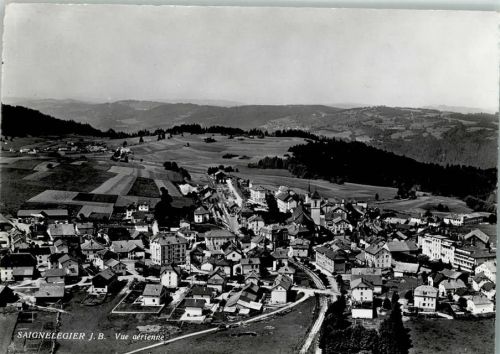 2350 Saignelégier - Luftbild - Photo Aerotpotz Lausanne 10110 - Erhaltung I