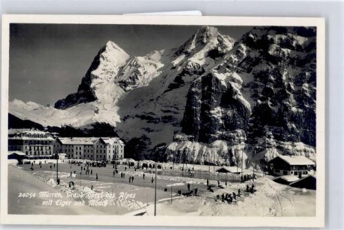 3825 Mürren Winter Grand Hotel Eiger Mönch
