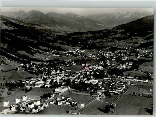 9642 Ebnat-Kappel 1966 Foto AK Fliegeraufnahme