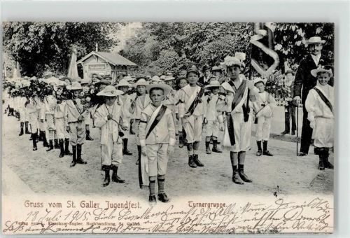 9000 St. Gallen S. Gallo 1905 - Jugendfest Turnergruppe