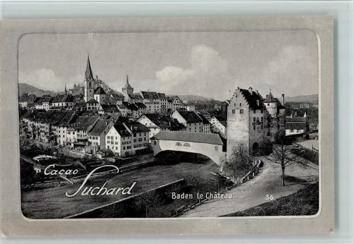 Baden Passepartout Nr. 36 Le Chateau - gute Erhaltung Suchard Schokolade