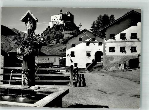 7553 Tarasp Foto AK Schloss