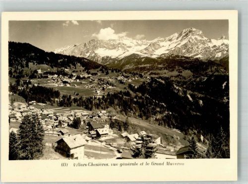 1884 Villars-sur-Ollon Foto AK