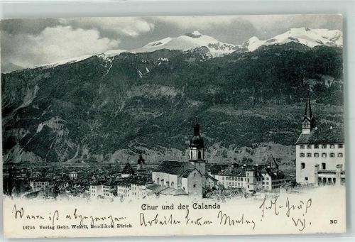 7000 Chur Coire 1904 - und der Calanda
