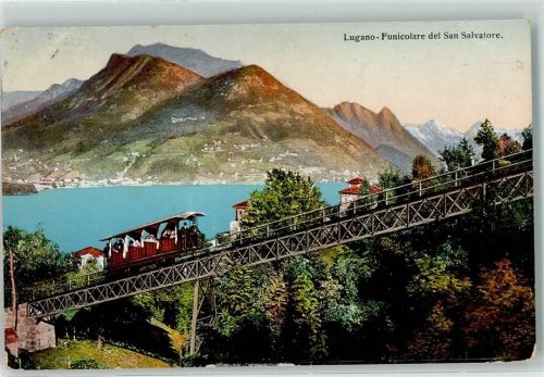 6900 Lugano - Colla Ferrovia funicolare del Monte San Salvatore