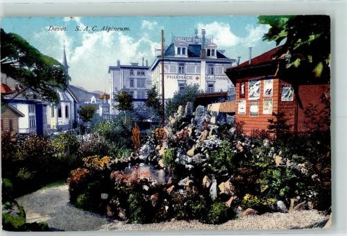 7260 Davos Dorf 1913 - S.A.C. Alpineum Pharmacie Hausmann