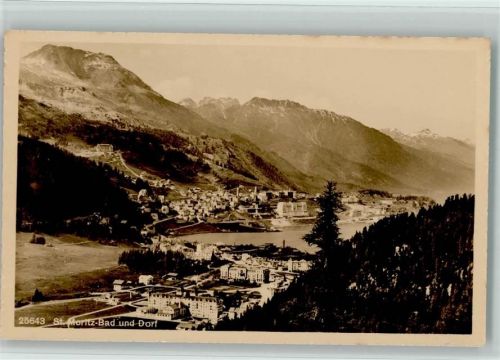 7500 St. Moritz - Bad und Dorf