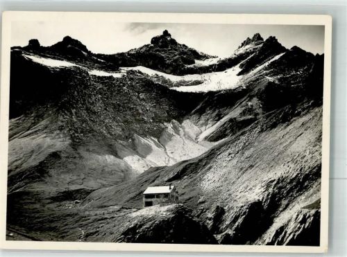 Martinsmadhütte 1949 Foto AK Hüttenstempel